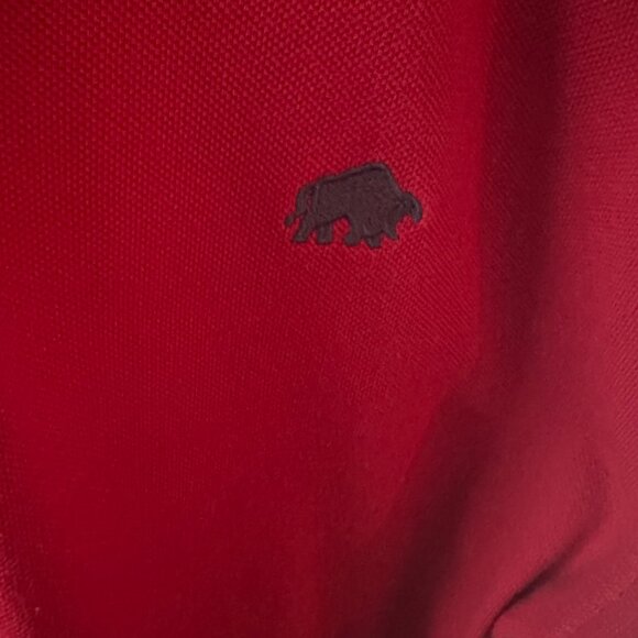 Red Raging Bull XXL Men's Polo Shirt  100% Cotton  *Rare in the US!* - Picture 8 of 10